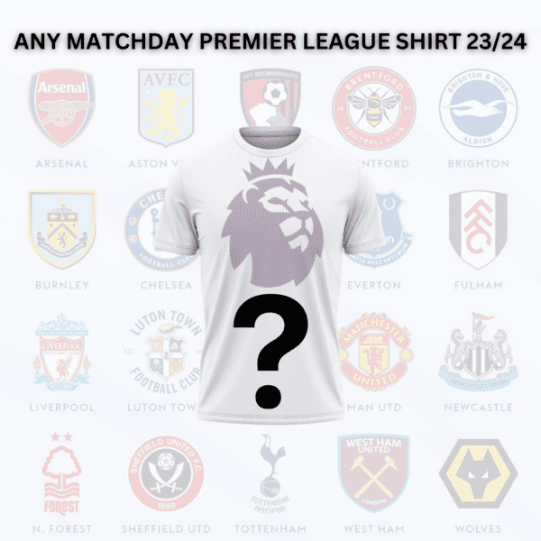 ANY AUTHENTIC PREMIER LEAGUE SHIRT 23/24