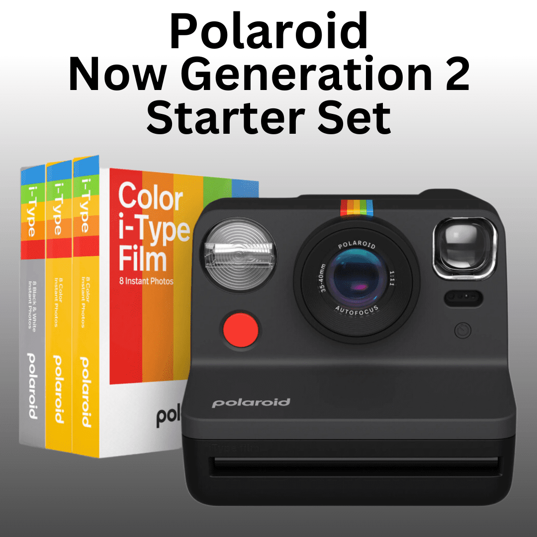 Polaroid 600 Instant Film - DOUBLE Pack - 1x Color film 1x B&W film