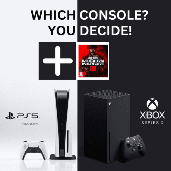 XBOX SERIES X or PLAYSTATION 5 + CALL OF DUTY MODERN WARFARE III