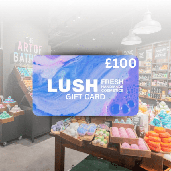 £100 Lush Gift Card