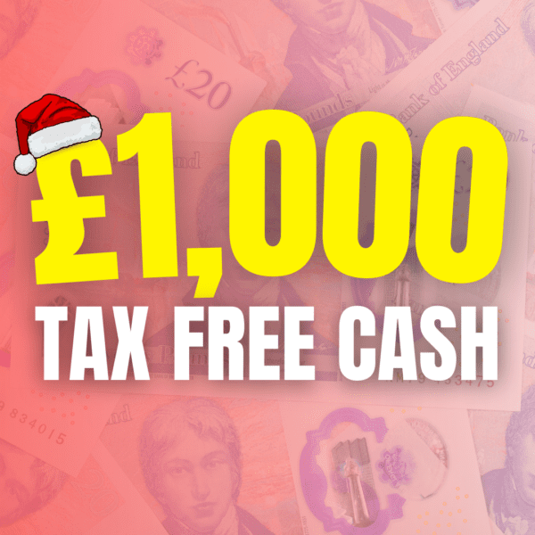 £1,000 TAX FREE CASH