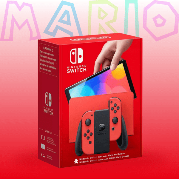 NINTENDO SWITCH OLED MODEL (MARIO RED EDITION)