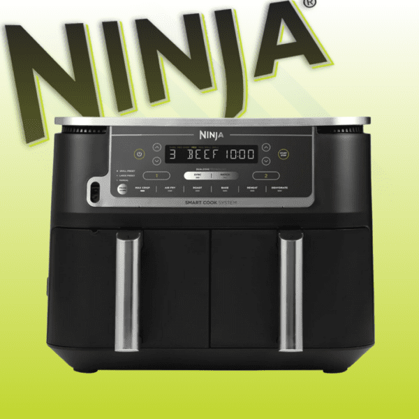 WIN THIS 9.5L Ninja Foodi MAX Dual Zone Air Fryer with Smart Cook System!