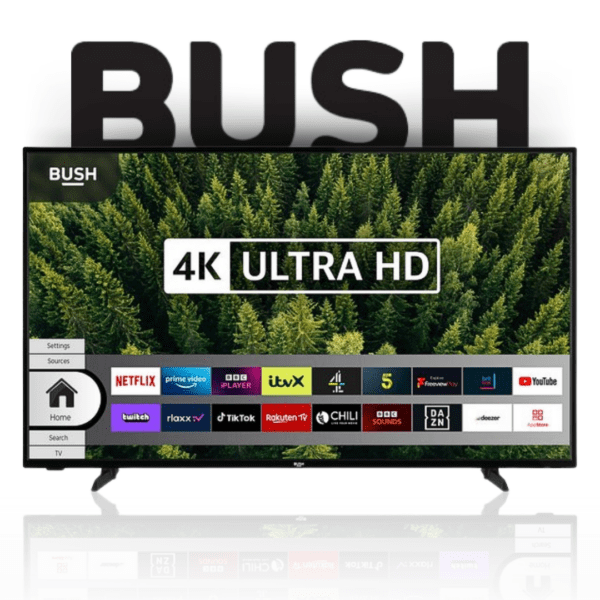 Bush 58 Inch Smart 4K UHD HDR LED TV