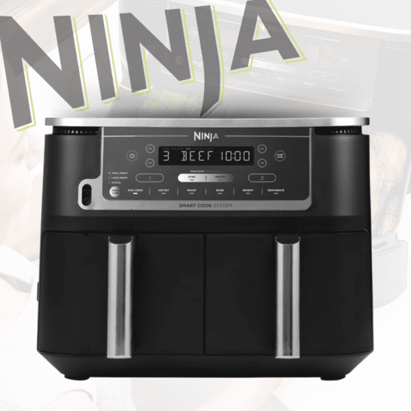 9.5L Ninja Foodi MAX Dual Zone Air Fryer with Smart Cook System