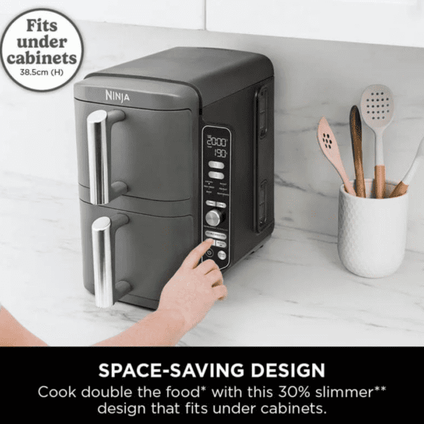 WIN THIS NINJA Double Stack XL 2-Drawer Air Fryer 9.5L - Image 3